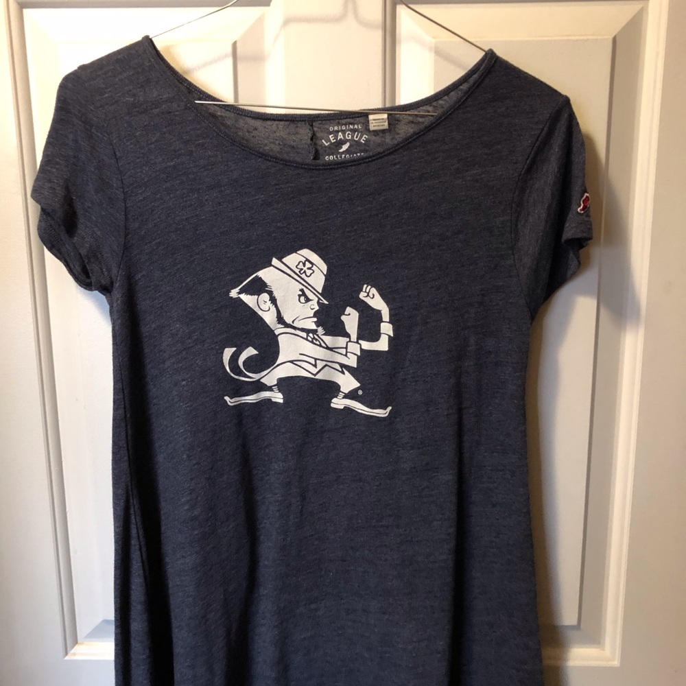 Original League Collegiate Notre Dame Tee Dress:66